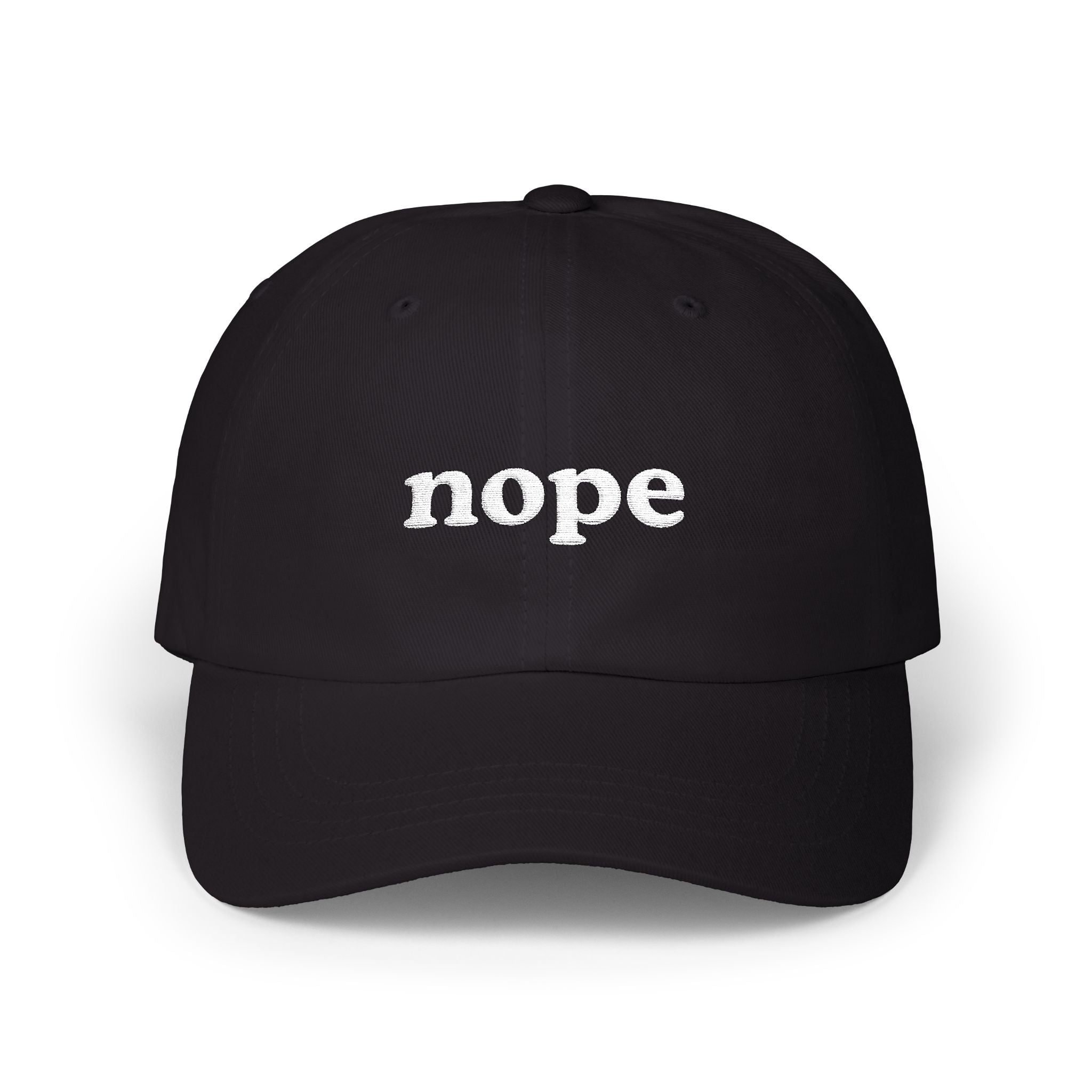 Nope Dad Hat