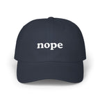 Nope Dad Hat
