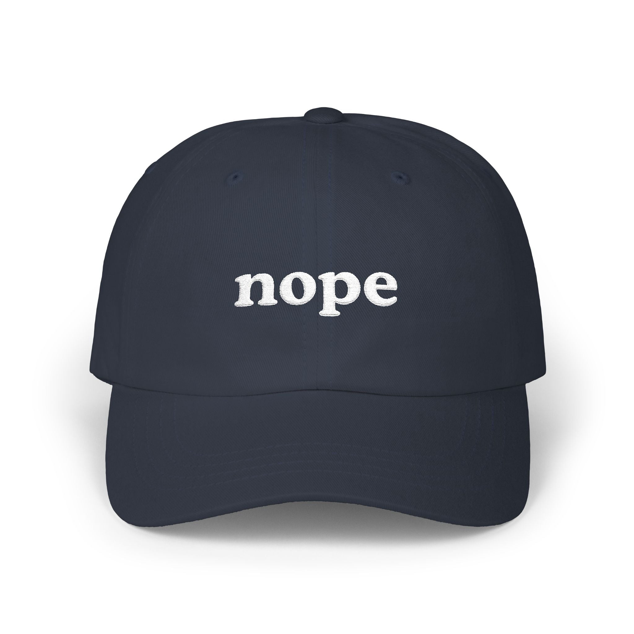 Nope Dad Hat