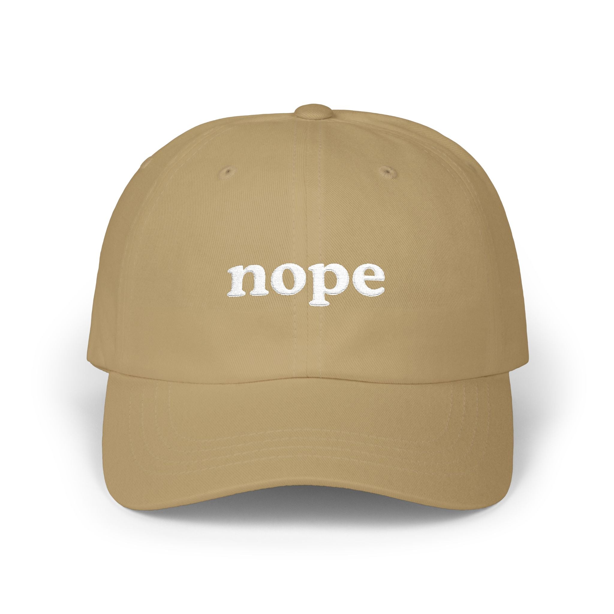 Nope Dad Hat