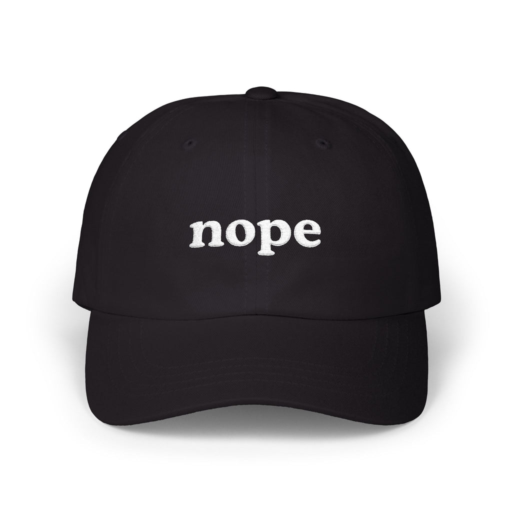 Nope Dad Hat