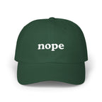 Nope Dad Hat
