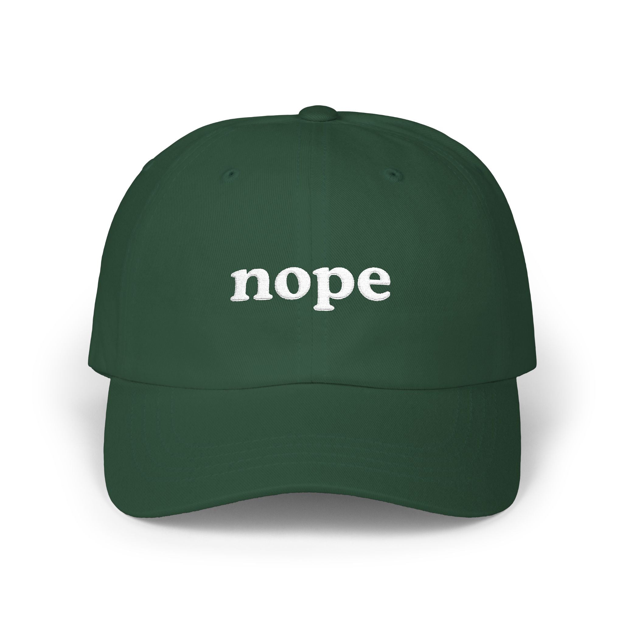 Nope Dad Hat